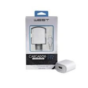 CARGADOR WEST 2.4A IPH