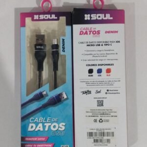 CABLE SOUL DENIM TYPO C