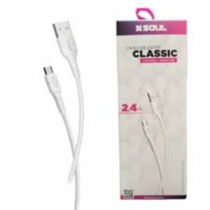 CABLE V8 CLASSIC SOUL 2.4A