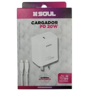 CARGADOR SOUL PD 20W TYPO C A IPH