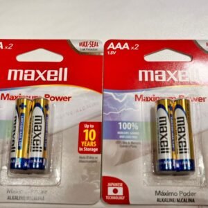 PILA MAXELL AAA BLISTER X2 UNIDADES