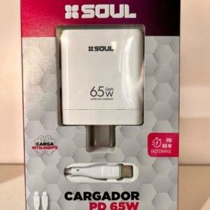 CARGADOR SOUL 65W TYPO C A TYPO C
