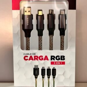 CABLE SOUL RGB 3 EN 1 PD 66W