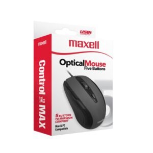 MOUSE MAXELL FIVE BUTTON MOWR 105