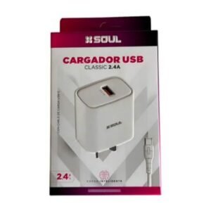 CARGADOR SOUL CLASSIC CHARGE 2.4 A IPH