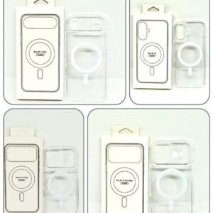 TAPA MAGSAFE TRANSPARENTE PACKING IPH 17 PRO MAX
