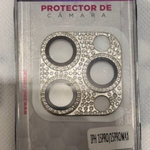 PROTECTOR CAMARA COMPLETO BRILLO IPH 15 PRO/P MAX SOUL