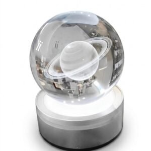 LAMPARA ESFERA CRISTAL
