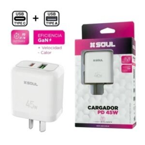 ENCHUFE SOUL PD 45W USB C