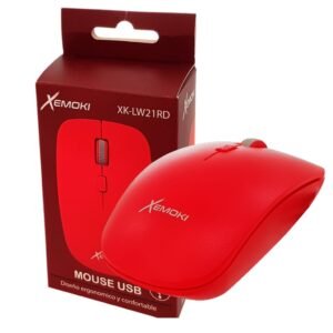 MOUSE XEMOKI XK-LW21  ROJO