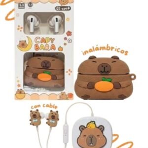 AURICULAR CAPYBARA CON ESTUCHE QL 609P