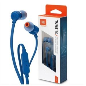 AURICULAR JBL TUNE T110 WIRED INEAR AZUL