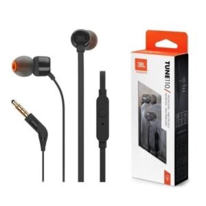 AURICULAR JBL TUNE T110 WIRED INEAR NEGRO